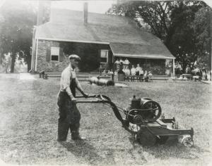 Coldwell Lawnmover at WHQ